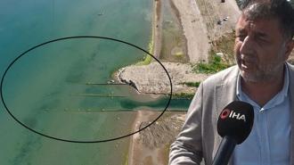 İznik Gölü'nde şaşırtan manzara! Gören ikinci bazilika sandı, gerçek bambaşka çıktı