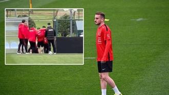 A Milli Takım'da Kerem Aktürkoğlu şoku! Antrenmanı yarıda bırakmak zorunda kaldı