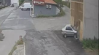 Kaza böyle geldi! Direksiyon başında fenalaşınca...