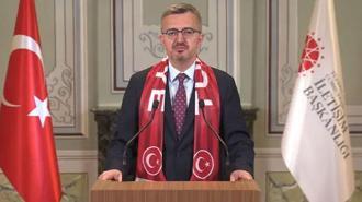 İletişim Başkanı Duran A Milli Futbol Takımı'na video mesajla başarı diledi