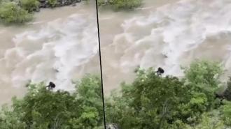 Otomobil Çoruh Nehri'ne düştü: Baba ile oğlu aranıyor