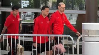 A Milli Futbol Takımı, San Francisco'daki ilk antrenmanını yaptı