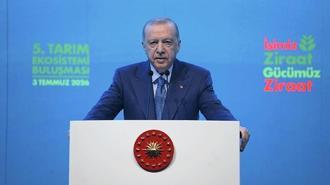 Cumhurbaşkanı Erdoğan'dan çiftçiye kredi müjdesi