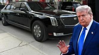Trump'ın 'Canavar’ lakaplı makam araçları Ankara'da