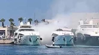 Bodrum Marina'da lastik botta patlama! 1 yaralı