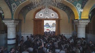 İran'ın eski lideri Hamaney için Irak'ın Necef kentinde veda töreni düzenlendi