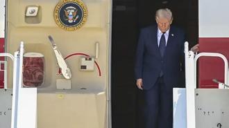Trump neden geldiği uçakla dönmüyor? Güvenlik sorusuna dikkat çeken yanıt!