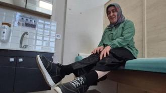 51 yaşında ilk defa ayakkabı giydi! 'Dünyalar benim oldu'