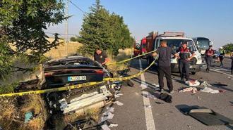 Acı yolculuk! Almanya'dan gelen ailenin otomobili takla attı: 3 ölü
