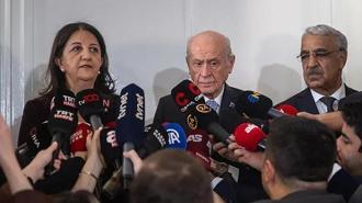 Bahçeli ile DEM Parti Heyeti görüşmesi başladı