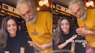 Haluk Bilginer ile genç hayranının diyaloğu gülümsetti: Ne yapıyoruz şimdi?