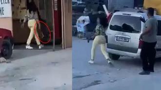 Sevgilisine sinirlendi, eline geçirdiği çekiçle dehşet saçtı