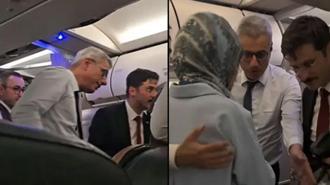 Uçakta rahatsızlanan yolcuya ilk müdahaleyi Sağlık Bakanı Memişoğlu yaptı