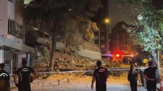 Bahçelievler'de 4 katlı bina çöktü