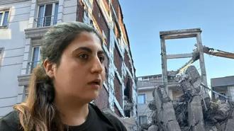 Bahçelievler'de korkulu dakikalar! Yıkım sırasında faciadan dönüldü... 'Depremden beter sarsıldık'