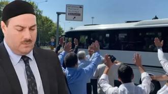 Alihan Kuriş'in cezaevine sevki sırasında dikkat çeken an