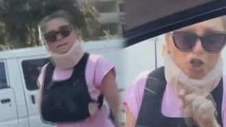 Bakırköy’de yol verme kavgası! Taksinin önünü kestiler, kadın araca saldırdı