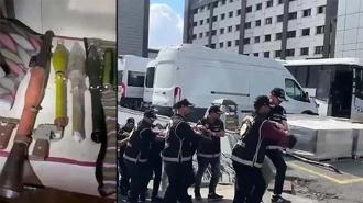 İstanbul'da Sarallar'ın roketatarlı suikast planı çökertildi! Peyzaj alanından cephanelik çıktı