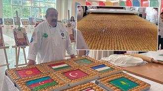 'Baklavaki'ye kızdı, baklavanın patentini aldı! Guinness Dünya Rekorları’na girdi
