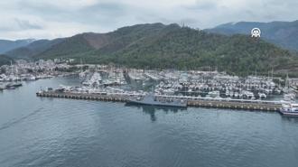 TCG Zıpkın Marmaris'te ziyarete açıldı