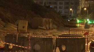 Ankara'da gece saatlerinde şiddetli yağmur! Binaları su bastı