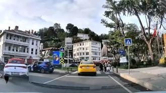İstanbul'da aracını yayaların üzerine süren taksi şoförüne para cezası