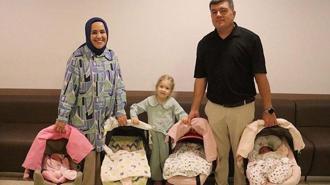 Bir çocuk hayal ettiler, 4 bebekle döndüler: Artık 5 kızımız oldu