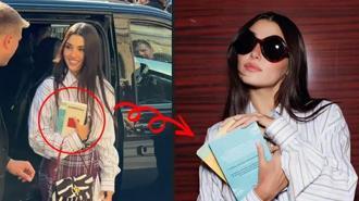 Hande Erçel’in Paris’te elindeki kitaplar dikkat çekti! İşte tercih ettiği yazar