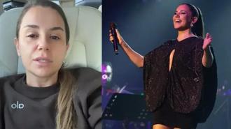 Merve Özbey merdivenden düştü! Apar topar hastaneye kaldırıldı