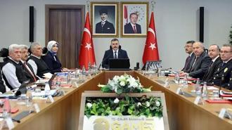 İçişleri Bakanı Çiftçi başkanlığında "asayiş" konulu güvenlik toplantısı yapıldı