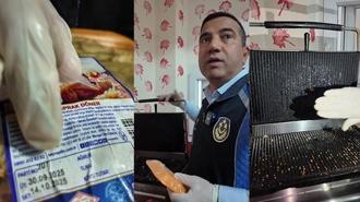 Hatay’da okul kantinlerinde mide bulandıran görüntüler! Son kullanma tarihi 1 yıl geçmiş tavuk döner çıktı