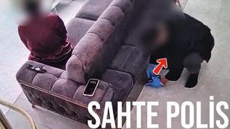 Polis kılığında geldi, sahte arama kararı gösterip eve girdi