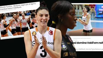 Eczacıbaşı - Vakıfbank maçı dünya basınında manşet oldu! 'Boskovic, Egonu'yu geçti'