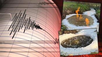 'Depremin habercisi mi?' demişlerdi! Alev alev yanan suyun gizemi çözüldü