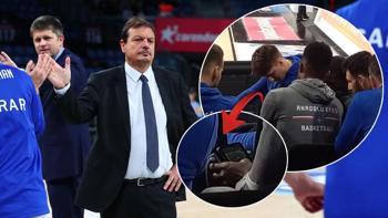 Anadolu Efes'in yıldızları maçı bırakıp penaltıları seyrettiler!