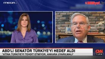 ABD'nin Dedeağaç ikilemi! Senatör Menendez Yunan televizyonunda Türkiye'yi hedef aldı