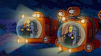 Simpsonslar yıllar önce yayınlamış! İşte The Simpsons 17. sezon 10. bölüm Titanik denizaltı videosu