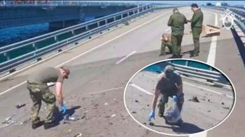 Kerç Köprüsü'nde yine patlamalar! Kırım ve Rusya'yı bağlayan köprü kapatıldı