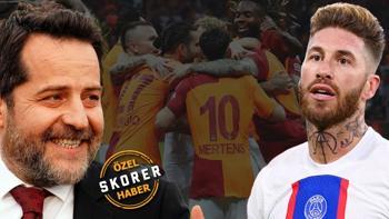 Canlı yayında açıkladı! Sergio Ramos'tan Galatasaray için övgü dolu sözler