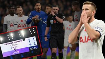 Tottenham - Chelsea derbisinde VAR'dan fazla mesai! 5 gol iptali, 1 penaltı, 2 kırmızı
