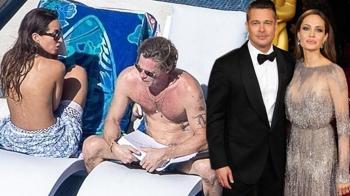 'Brad Pitt'in boşandıktan sonra ilk düzgün ilişkisi!'
