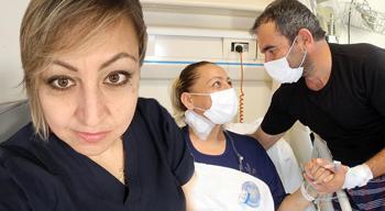 Kovid, kalp krizi ve böbrek yetmezliği! Emine hemşirenin kaderini eşi değiştirdi