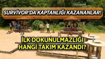 SURVİVOR'DA İLK ELEME ADAYI! Survivor ilk dokunulmazlığını hangi takım kazandı? Haftanın kaptanları ve takımlar...