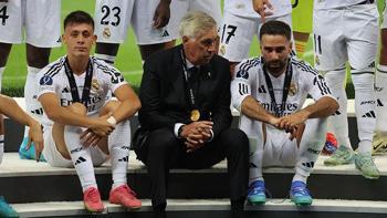 Real Madrid, Süper Kupa'yı kazandı! Ancelotti'nin Arda Güler'e söylediği sözler ortaya çıktı
