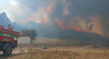 Ankara'da başlayıp Bolu'ya sıçrayan yangın kontrol altına alındı