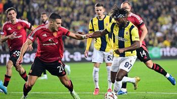 UEFA Avrupa Ligi'nde Fenerbahçe - Manchester United: 1-1