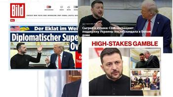 Oval Ofis'te rezalet! Tüm manşetlerde Trump-Zelenskiy kavgası var
