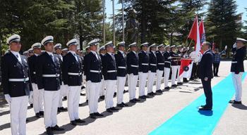İçişleri Bakanı Yerlikaya Polis Akademisi öğrencileri ile bir araya geldi