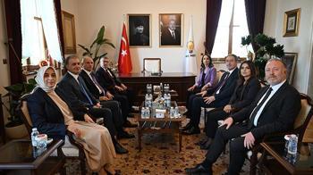 AK Parti ile DEM Parti heyeti bir araya geldi! Peş peşe önemli açıklamalar