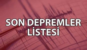SON DAKİKA SON DEPREMLER 1 HAZİRAN 2025 | Az önce deprem mi oldu? Kandilli Rasathanesi/AFAD en son nerede, kaç şiddetinde deprem oldu?